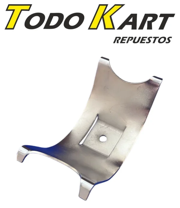 soporte escape para karting