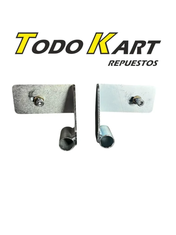 soporte paragolpe de karting